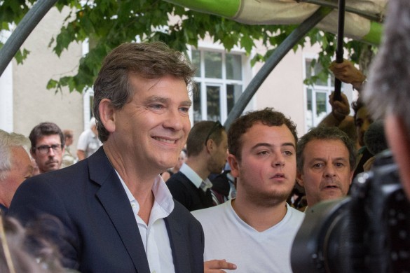 Le site internet pas très français du candidat Montebourg qui vante pourtant le « Made in France » !