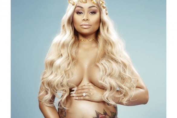 Blac Chyna enceinte : la chérie de Rob Kardashian pose nue dans Paper (Photo)