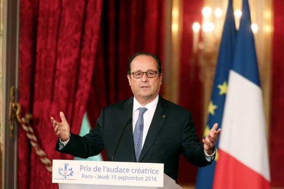 Pourquoi Hollande recevra lundi le prix d’ « Homme d’Etat mondial » de l’année