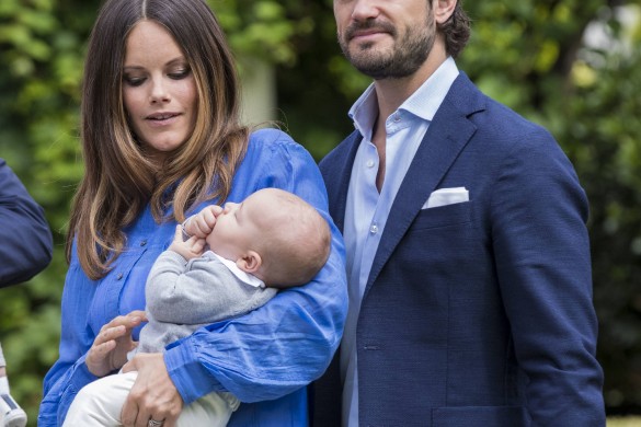 Carl-Philip de Suède et Sofia Hellqvist dévoilent de nouvelles photos de leur royal baby