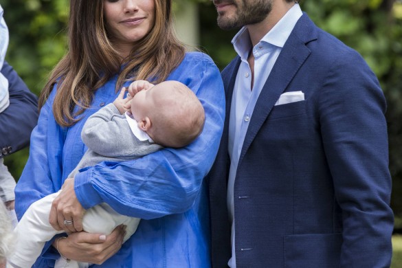 Carl-Philip de Suède et Sofia Hellqvist dévoilent de nouvelles photos de leur royal baby