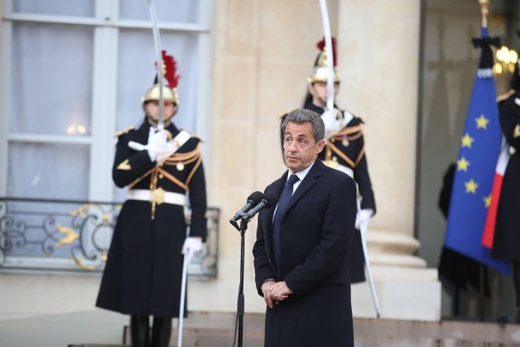 François Hollande et Nicolas Sarkozy dans le même avion pour les funérailles de Shimon Peres