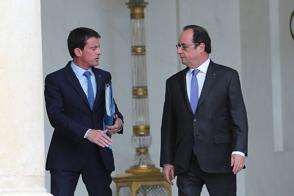 François Hollande à Manuel Valls : « Tes mots ont été très durs » 