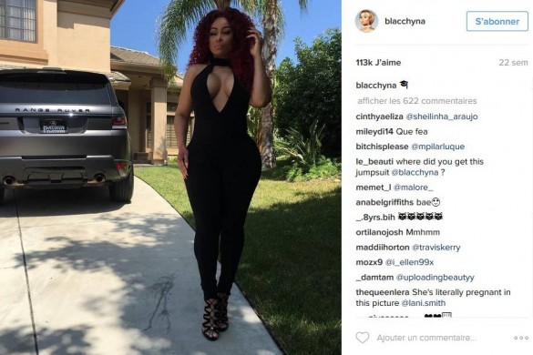 C’est chaud : Blac Chyna nue… une semaine après son accouchement ! (Photo)