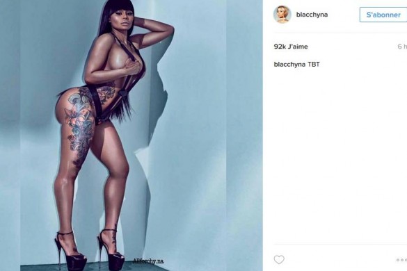 C’est chaud : Blac Chyna nue… une semaine après son accouchement ! (Photo)